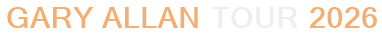 Gary Allan Tour 2026